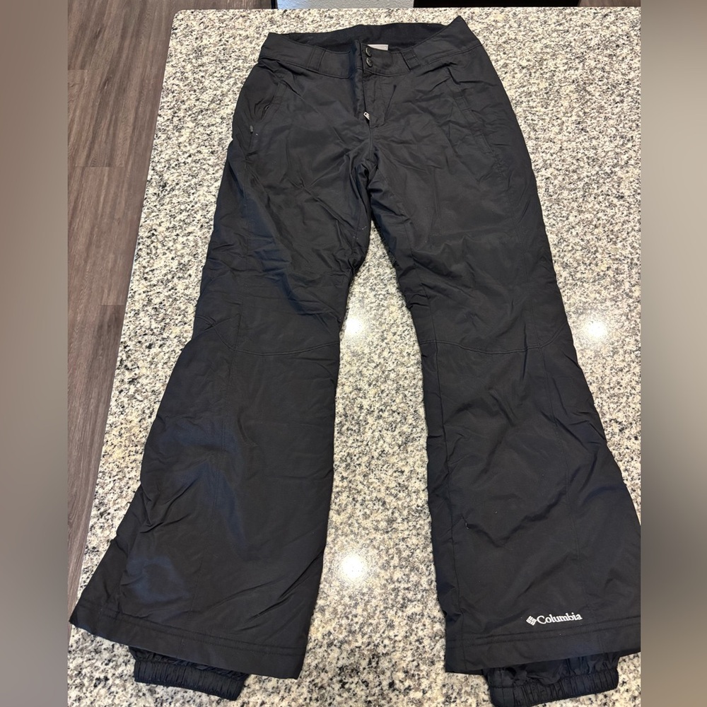Columbia Women's Black Snow Pants- Regular